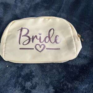 Ivory Bride Cosmetic Bag